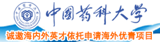 草逼内射视频中国药科大学诚邀海内外英才依托申请海外优青项目